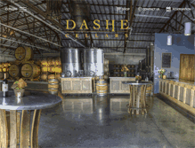 Tablet Screenshot of dashecellars.com